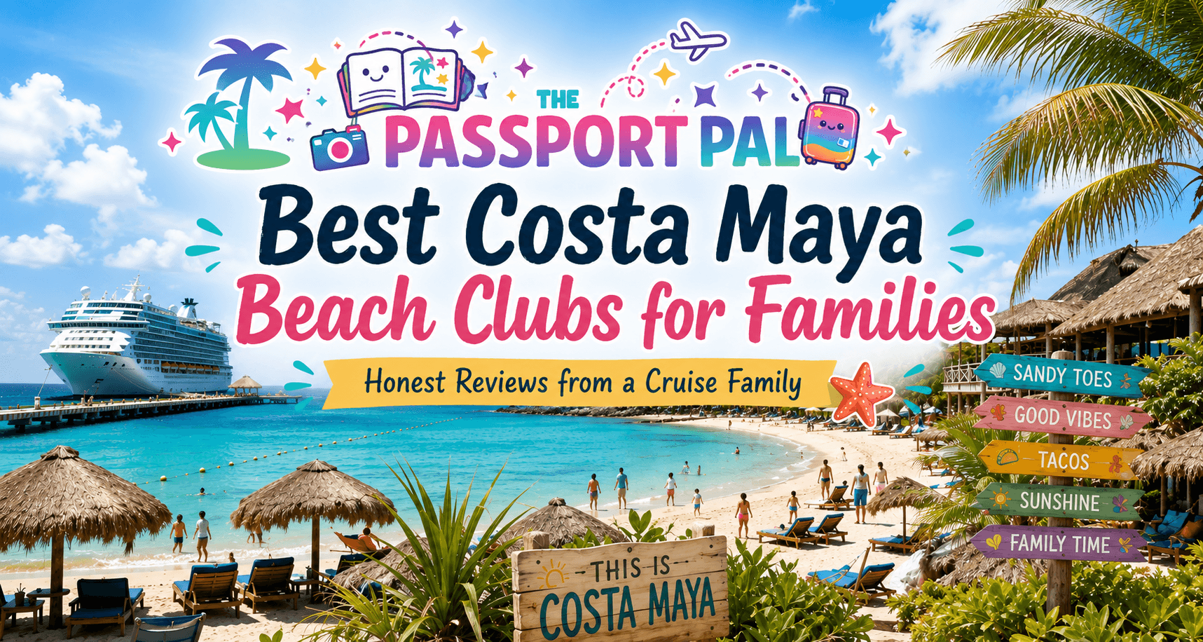 Best Costa Maya Beach Clubs for Families | The Passport Pal