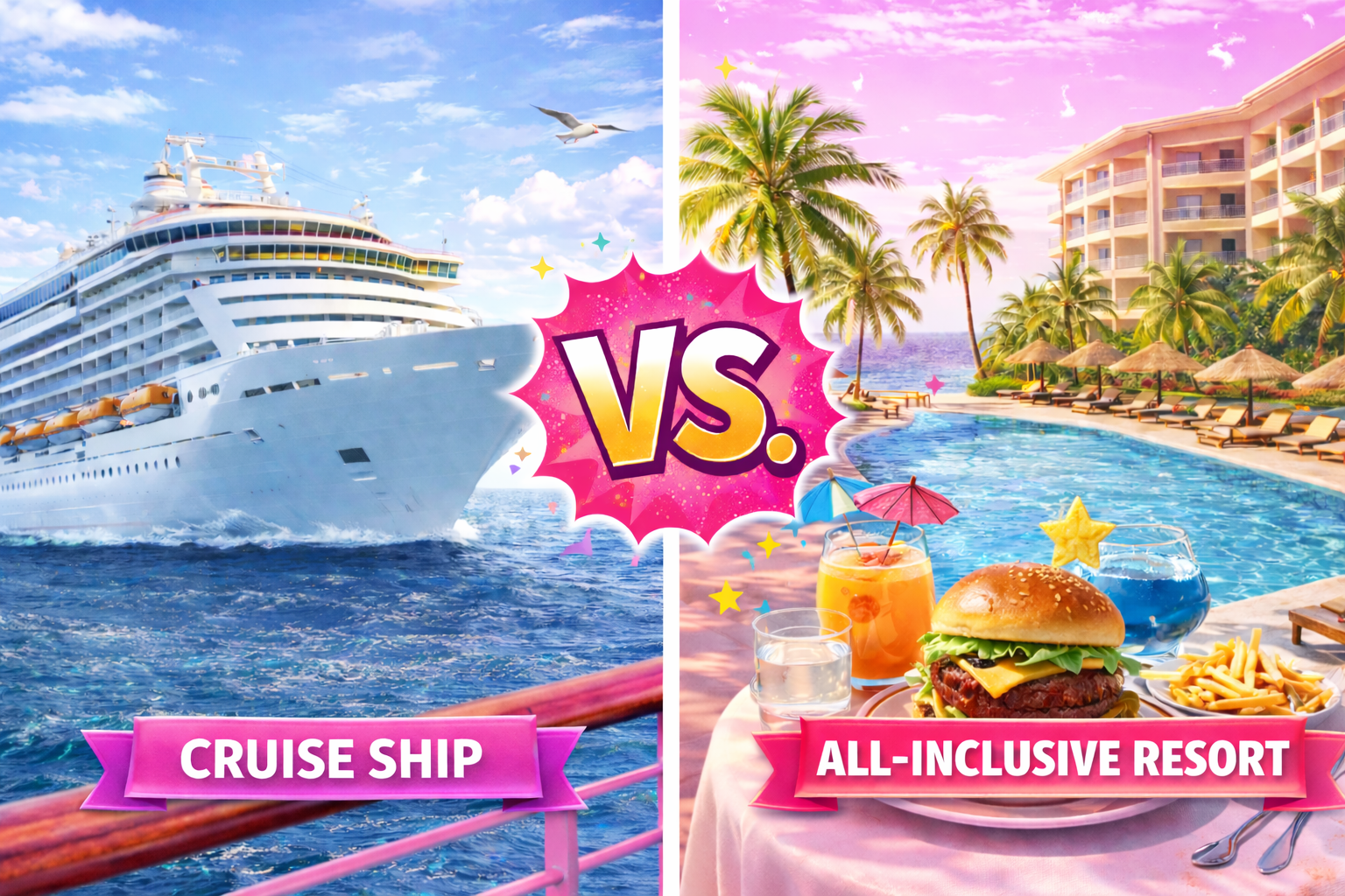 Cruise Ship vs. All-Inclusive Resort for Families