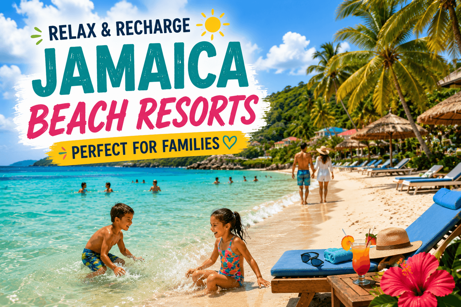 Jamaica beach resort day pass cruise families